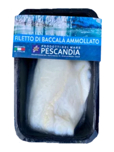 Filetto di baccalà ammollato