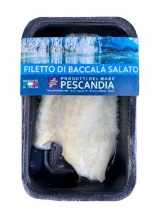 Filetto di baccalà salato