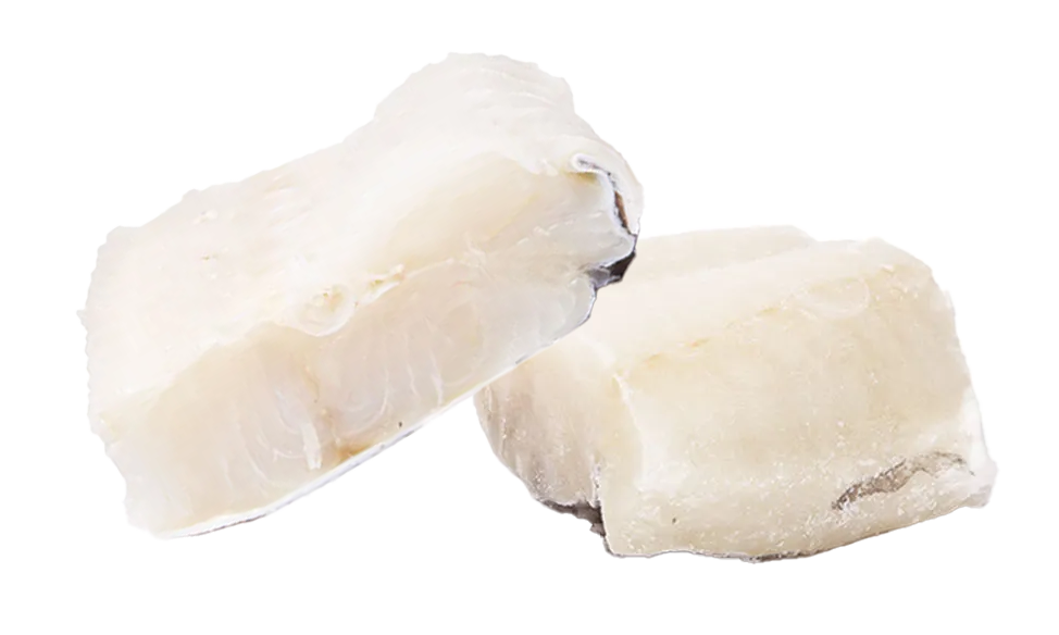 Tranci scelti di baccalà ammollati congelati