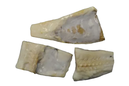 Tranci scelti di stoccafisso congelati
