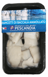 Trancetti di baccalà ammollato
